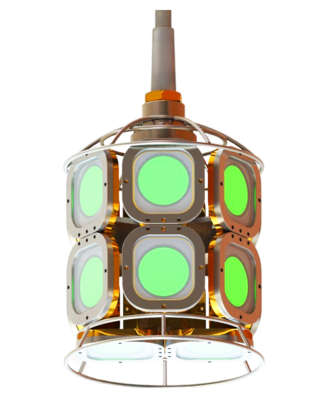 荧光陶瓷水下集鱼灯